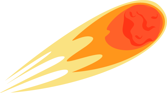 Kidi Math Time space backdrop with a meteor crossing a playful arcade sky.